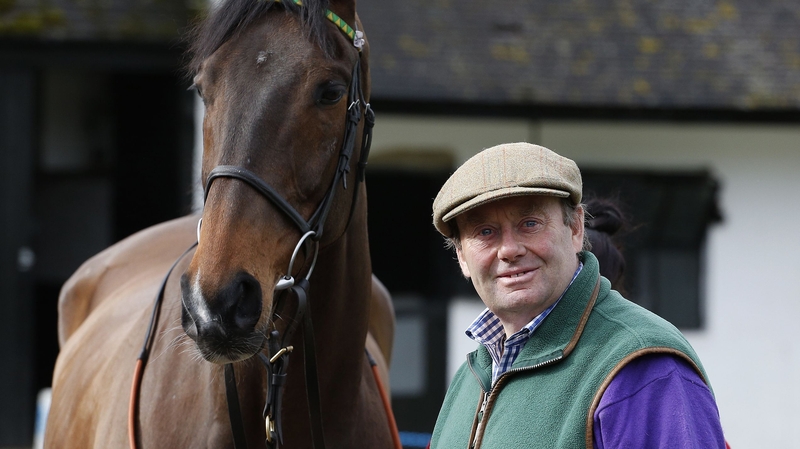 My Tent Or Yours with trainer Nicky Henderson