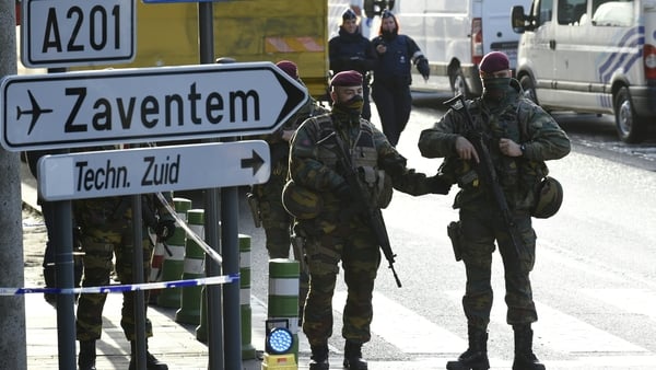 Security is tight at the airport today as it runs a series of tests