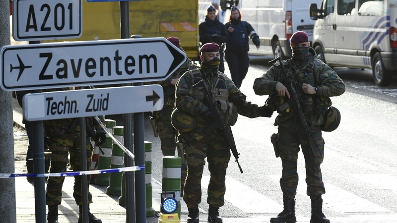 Security is tight at the airport today as it runs a series of tests