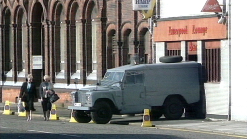 The shooting took place in the Liverpool Lounge in Belfast