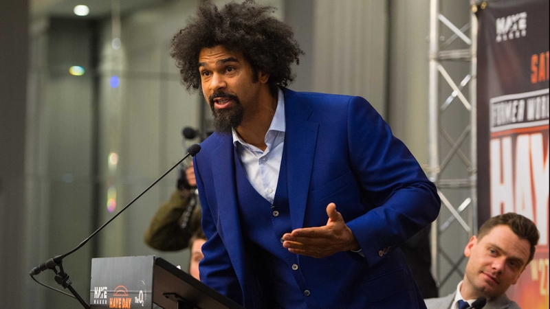 David Haye responds to taunts from fellow heavyweight Shannon Briggs