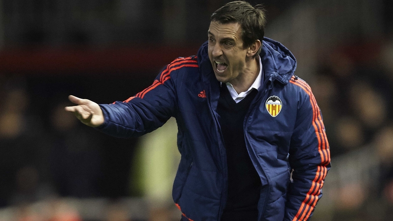 Valencia have lost four of their last five games under Gary Neville