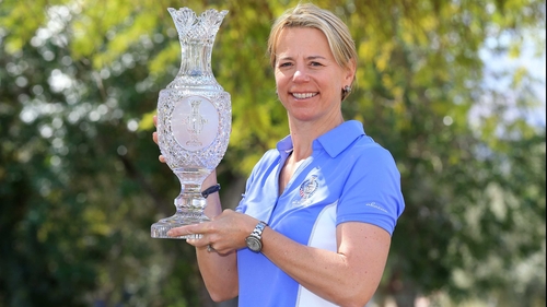 Annika Sorenstam represented Europe in eight Solheim Cups as a player