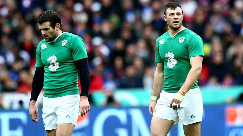Jared Payne and Robbie Henshaw were Ireland's centre partnership in the Six Nations