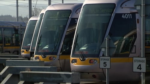 No Luas services will operate tomorrow morning