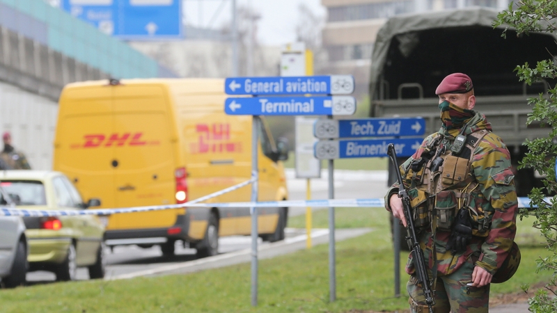 A row over security delayed the reopening of the airport