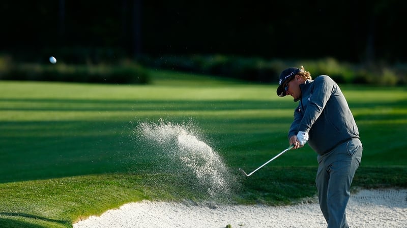 Charley Hoffman will be disappointed at bogeying the final hole