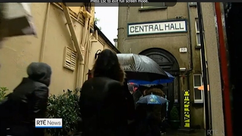 Hopefuls braved the rain to audition for a new EastEnders spin-off in Waterford on Saturday