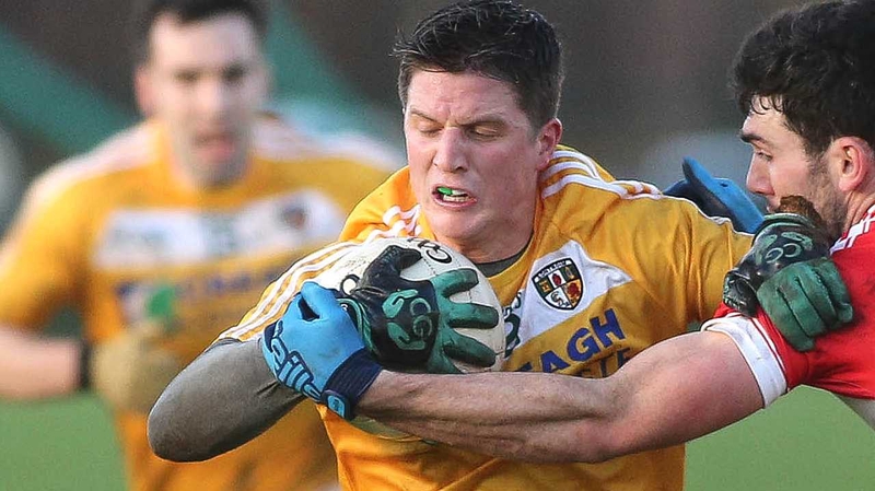 Tomás McCann's free pegged back Louth