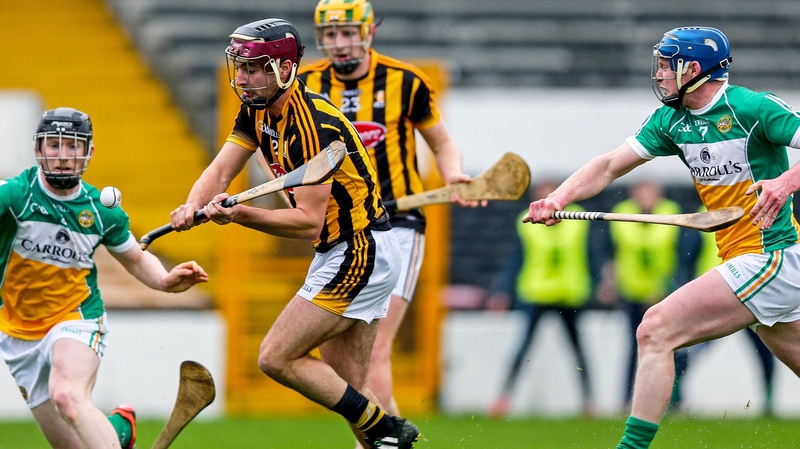Kevin Kelly fires home Kilkenny's first goal