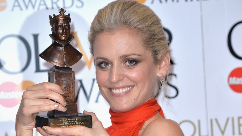 Gough - Best Actress for her role in People, Places and Things at the National Theatre