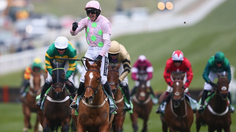 Ruby Walsh and Annie Power led the field home in the Cheltenham hurdling feature