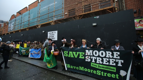 The action against the Minister for Arts, Heritage and the Gaeltacht was taken by Colm Moore,  a nominee from the 1916 Relatives Association