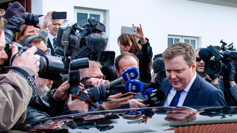 Sigmundur David Gunnlaugsson had denied any wrongdoing