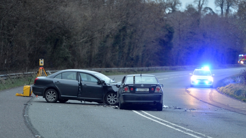 The crash happened on the main Buttivant to Mallow road at around 5.30pm (Pic: Provision)
