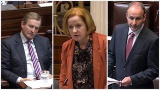 Enda Kenny, Ruth Coppinger and Micheál Martin were all unsuccessfully put forward