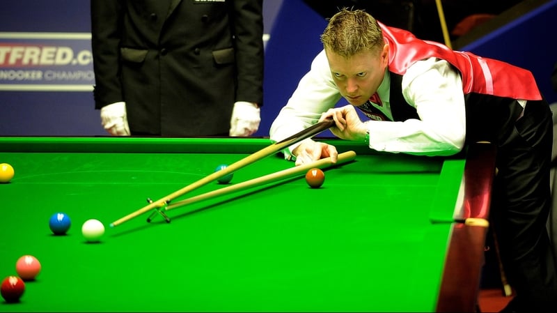 Gerard Greene's match against Jimmy White will finish tomorrow