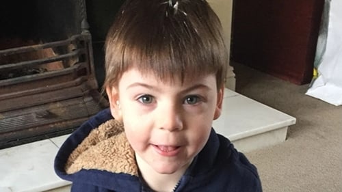 Aged six months, Jude Miley had surgery to relieve compression in his chest