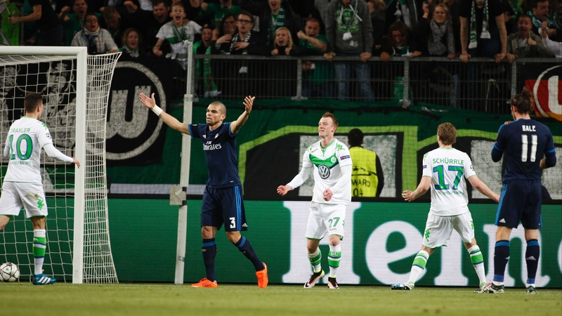 Wolfsburg take a 2-0 lead to the Bernabeu