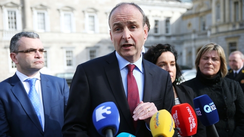 Micheál Martin said the past 24 hours had left a lot to be desired