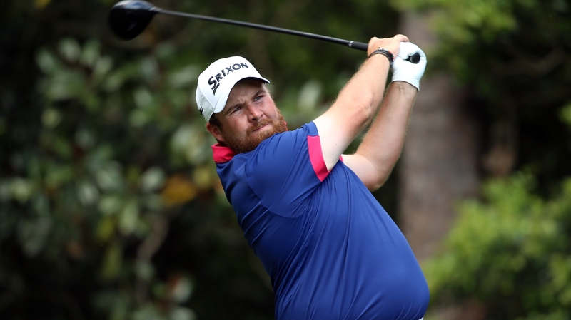 Shane Lowry hit a hole in one on the 16th