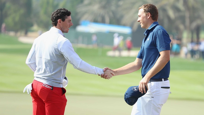 Rory McIlroy and Jordan Spieth get their third rounds under way at 7.50pm Irish time