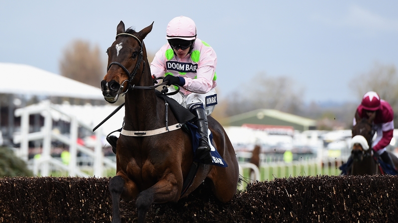 Douvan and Paul Townend jump the last en route to a facile success
