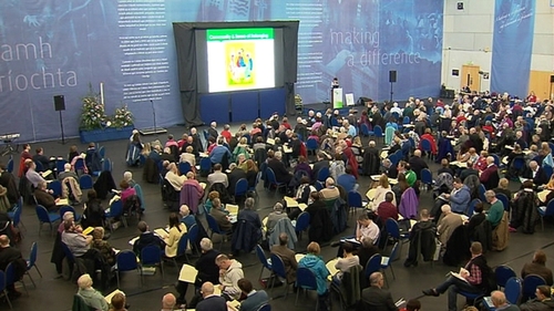 Many of the delegates at the synod in Limerick are lay people