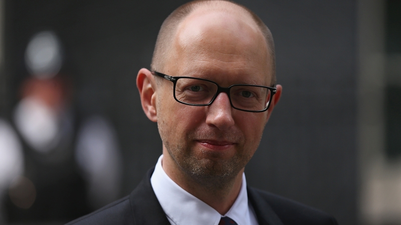 Arseny Yatseniuk said he will submit his resignation to parliament on Tuesday