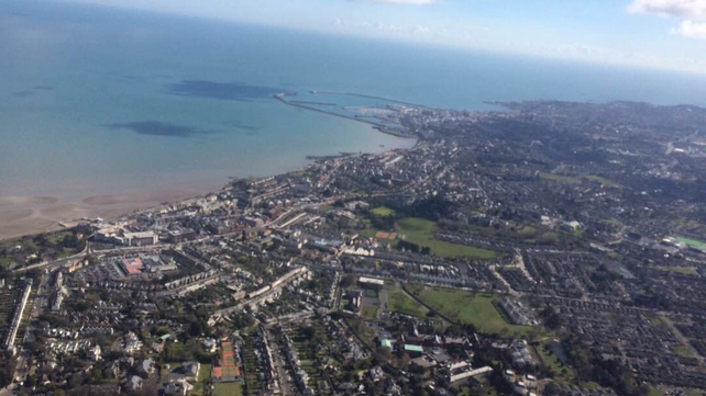 Dublin from the sky (Pic: James Trimble)