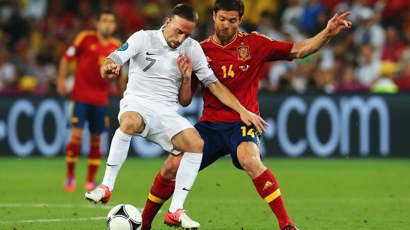 Franck Ribery's last major international tournament was Euro 2012