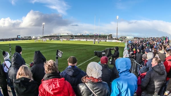 The Sportsground will see an increased capacity of 7,800 for the visit of Munster on Saturday evening.