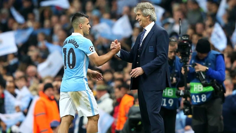 Sergio Aguero is hoping to give Manuel Pellegrini a glorious send-off from Man City