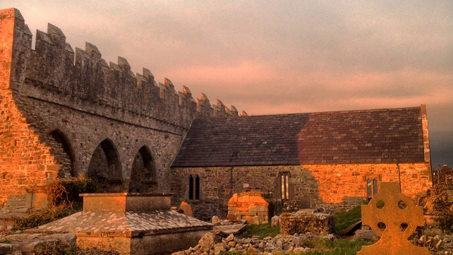 Sunset over Ardfert Cathedral, Co Kerry (Pic: Debora Tobin)