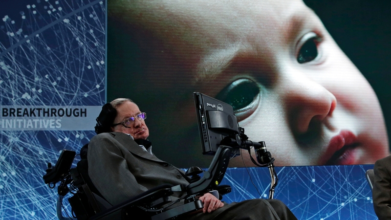 Prof Stephen Hawking is backing the $100m project