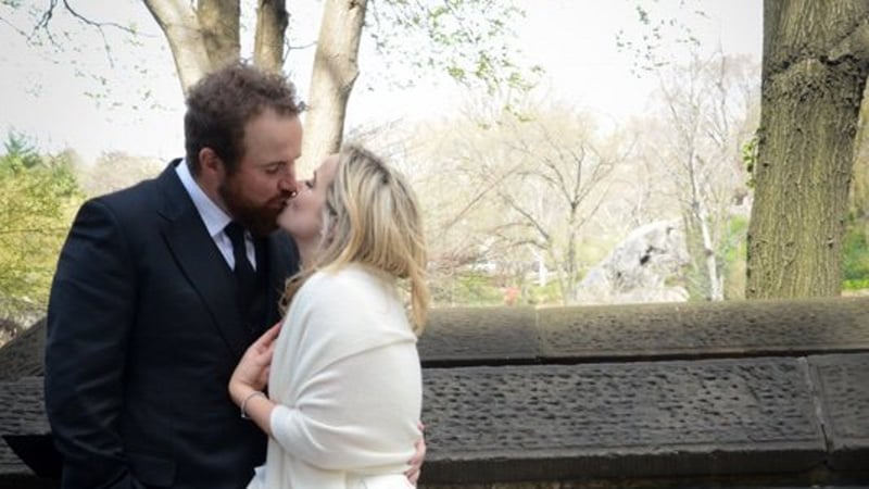 Their big day: Shane Lowry marries Wendy Honner
