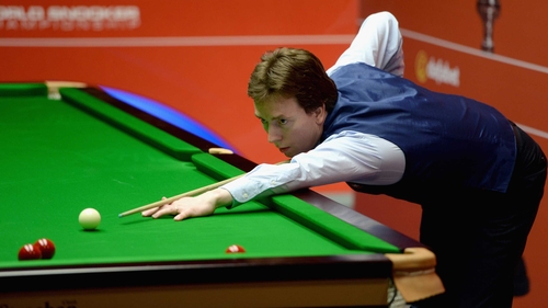 Ken Doherty missed out on the second round in Daqing