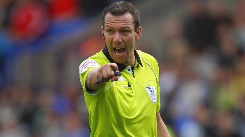 Kevin Friend was removed as referee of Spurs v Stoke