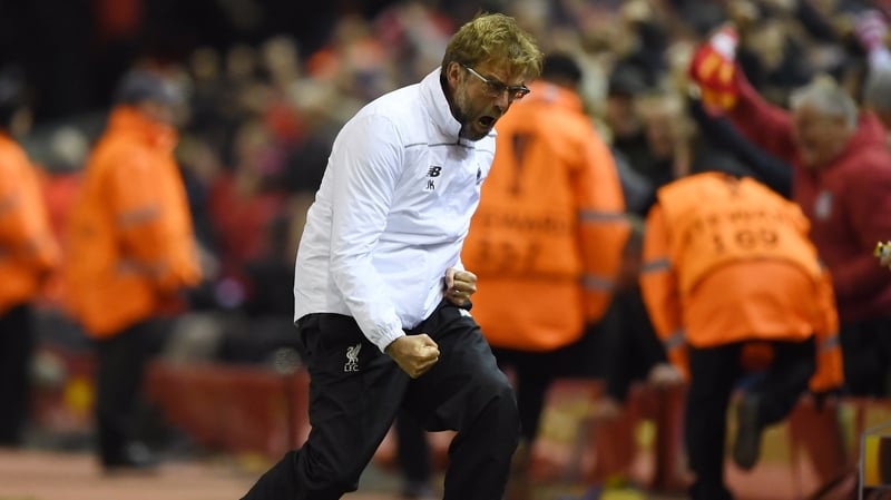 Liverpool manager Jurgen Klopp