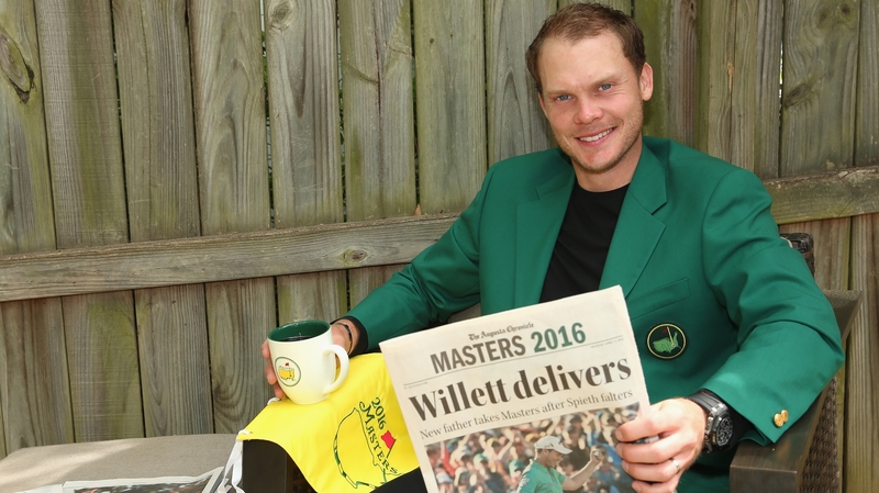 Masters champion Danny Willett