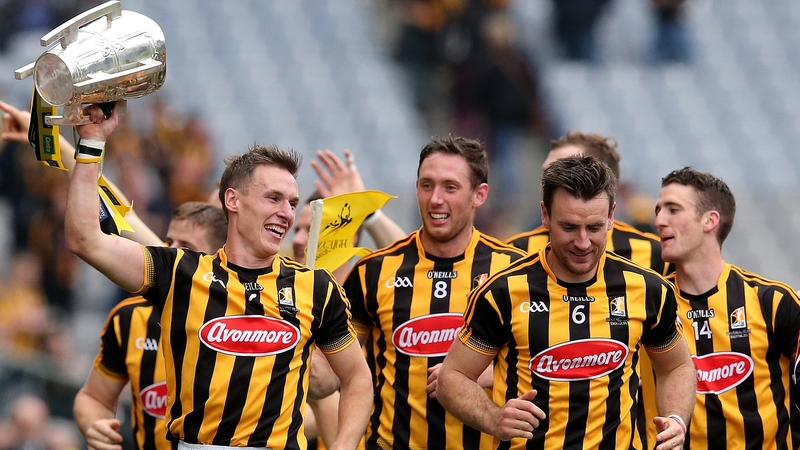 Kilkenny players celebrate 2015 All-Ireland victory