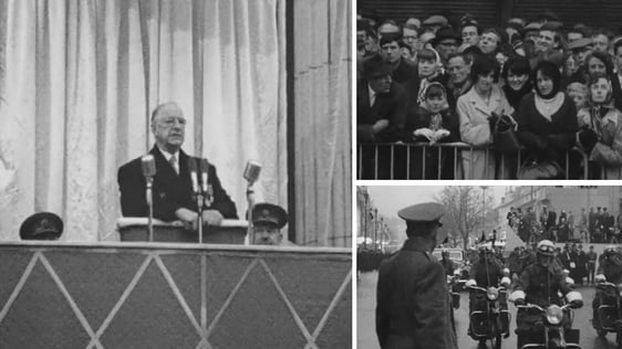 1916 Commemoration Parade, O'Connell St, Dublin (1966)