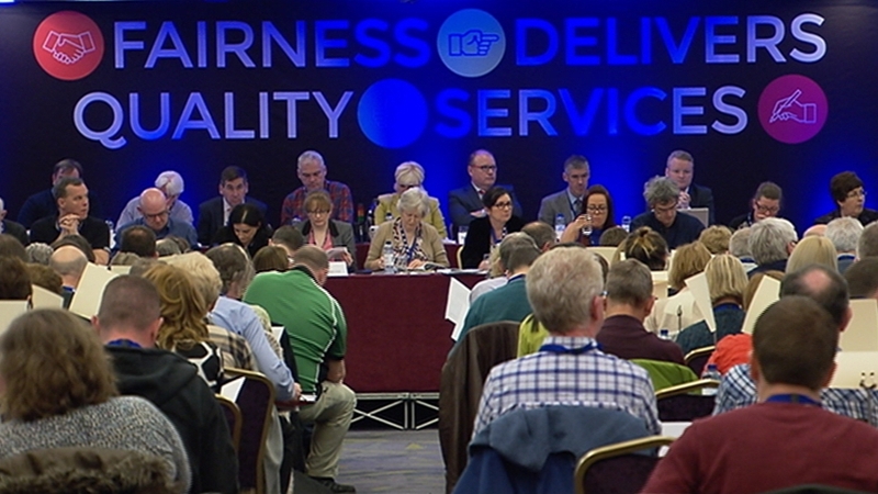 The Public Service Executive Union is taking place in Galway