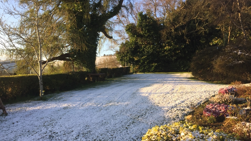 Snow in Enniskerry, Co Wicklow