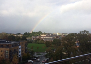 Rainbow in Stepaside, Co Dublin (Pic: James Trimble)