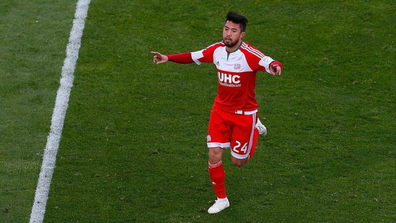 Lee Nguyen levelled with a last-gasp penalty for Revolution