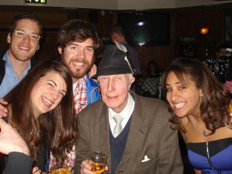 John Leslie was partying right up until the end Pic: Bre Detwiler