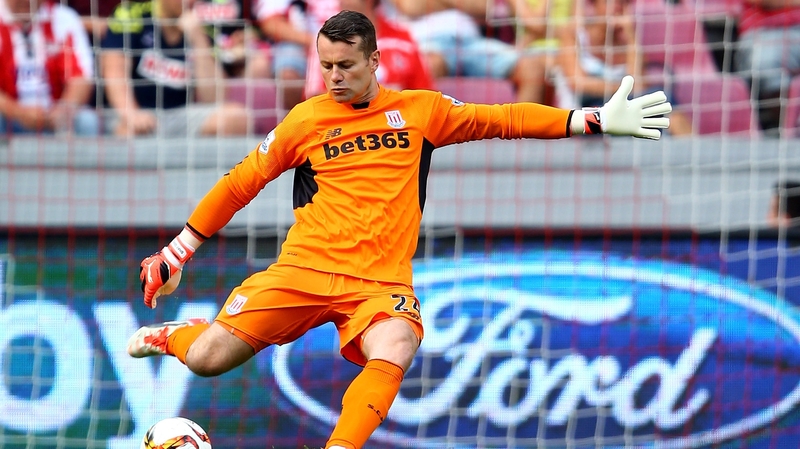 Stoke City goalkeeper Shay Given