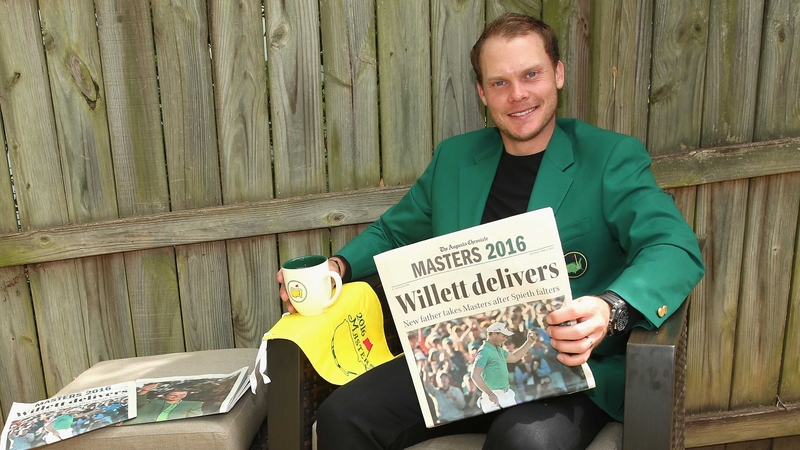 Danny Willett is now number nine in the world