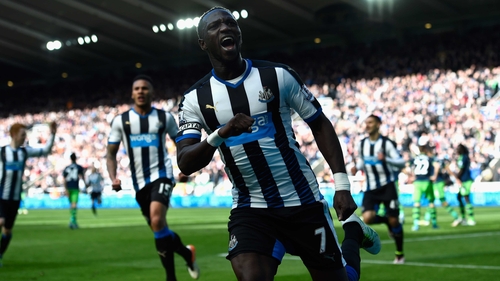Moussa Sissoko scored Newcastle's second goal in their 3-0 win over Swansea